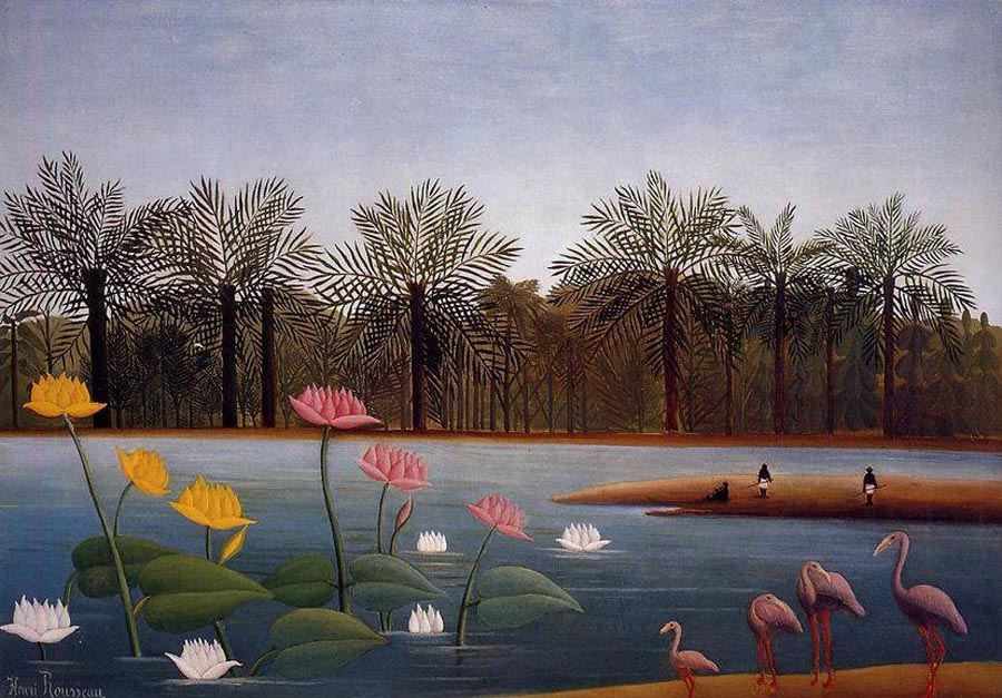 Henri Roussea The Flamingoes
